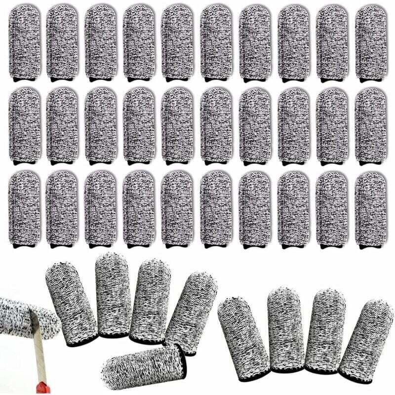 40-teiliges Set Küchenfingerschutz, schnittfeste Handschuhe, Daumenschutz, Fingerstulpen, rutschfeste Fingerstulpen, wie...