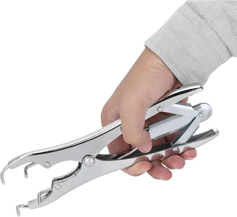 Ballonfüllclips, Ballonexpanderclips aus Edelstahl, ergonomischer Griff, DIY-Party-Werkzeug