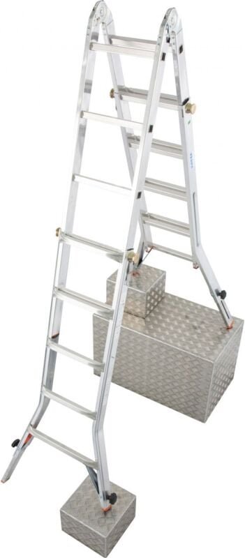 Aluminium-Teleskopleiter monto TeleVario 6,05 m Teleskopleiter - Krause