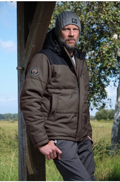 Weste Bosseur Bear - Ebenholz/Schwarz - xxl - 11724-023