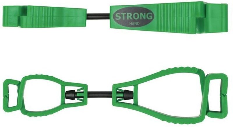Handschuh-Clip Kunststoff grün