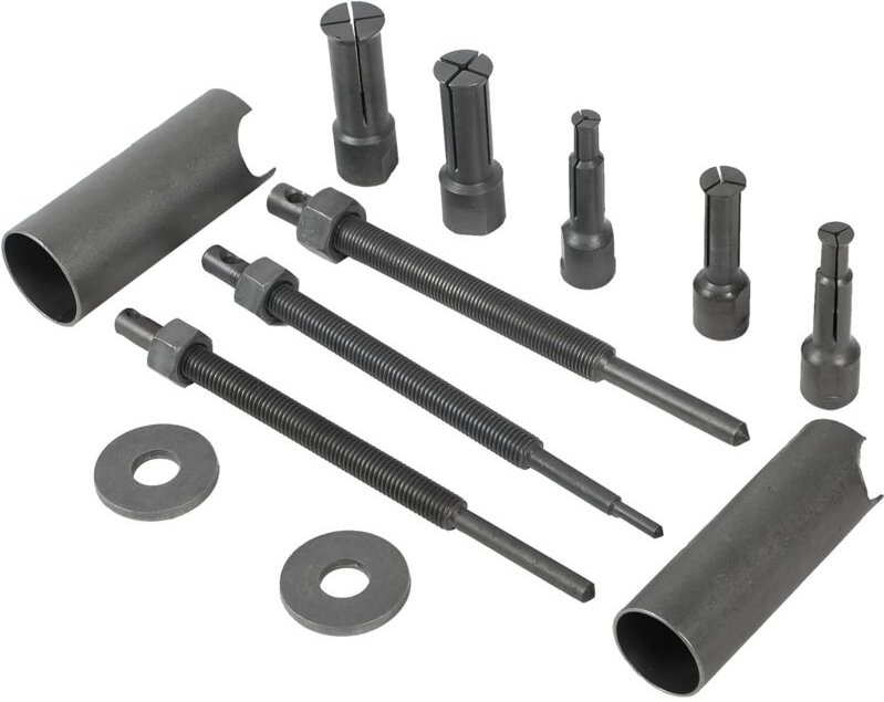 Innenlager-Abzieher-Set für Motorräder, Werkzeugsatz zum Entfernen von Innenlager-Abziehern mit offenen Clips in 5 Größe...