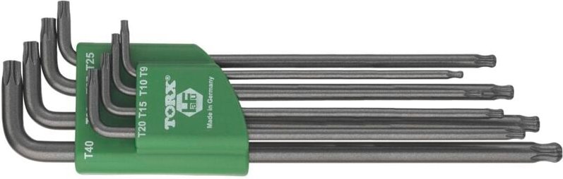 Hafu - Torx®-Stiftschlüssel-Satz mit Kugelkopf TX9-40 8-teilig