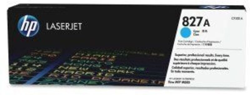 HP 827A Cyan Original LaserJet Toner Cartridge Tonerkartusche 1 Stück(e)