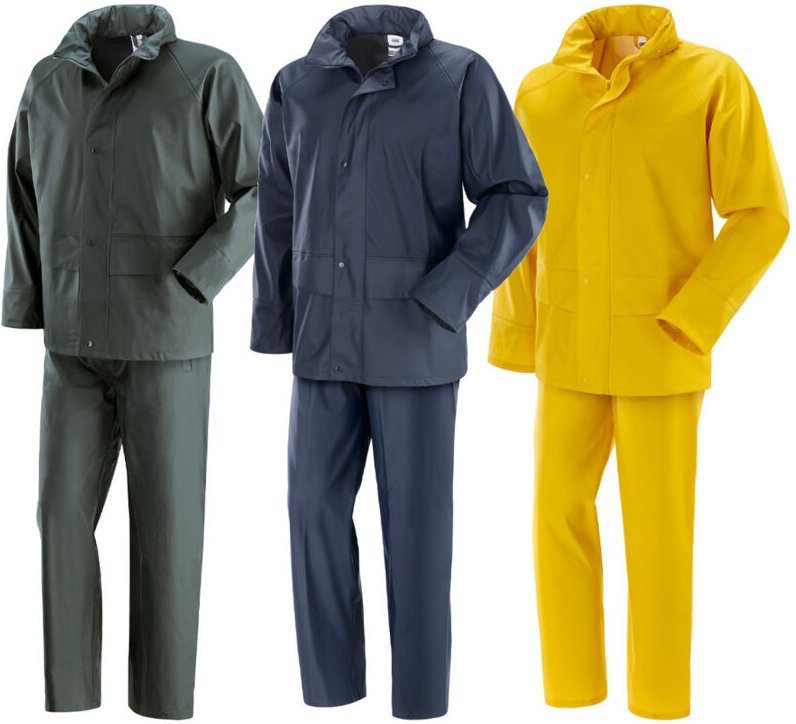 Neri Ignazù Winter-Arbeitsregenanzug - XXL - Blau