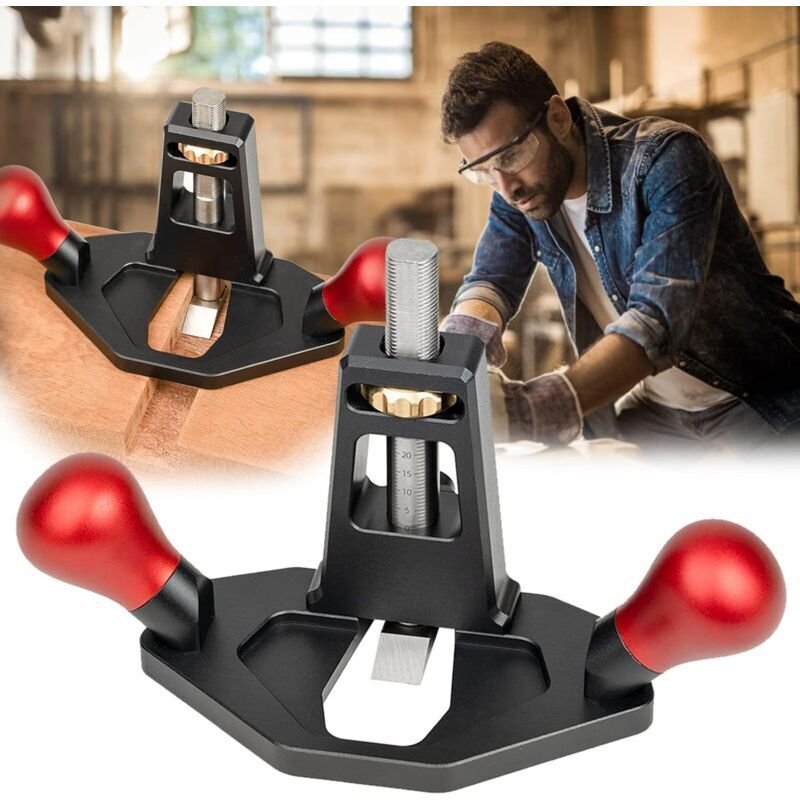 Vtizikl Rabot à Main, Routeur à Main Hobe Router Avion Routeur Avion Outil de Travail du Bois Rabot à Main Rabot à Main ...