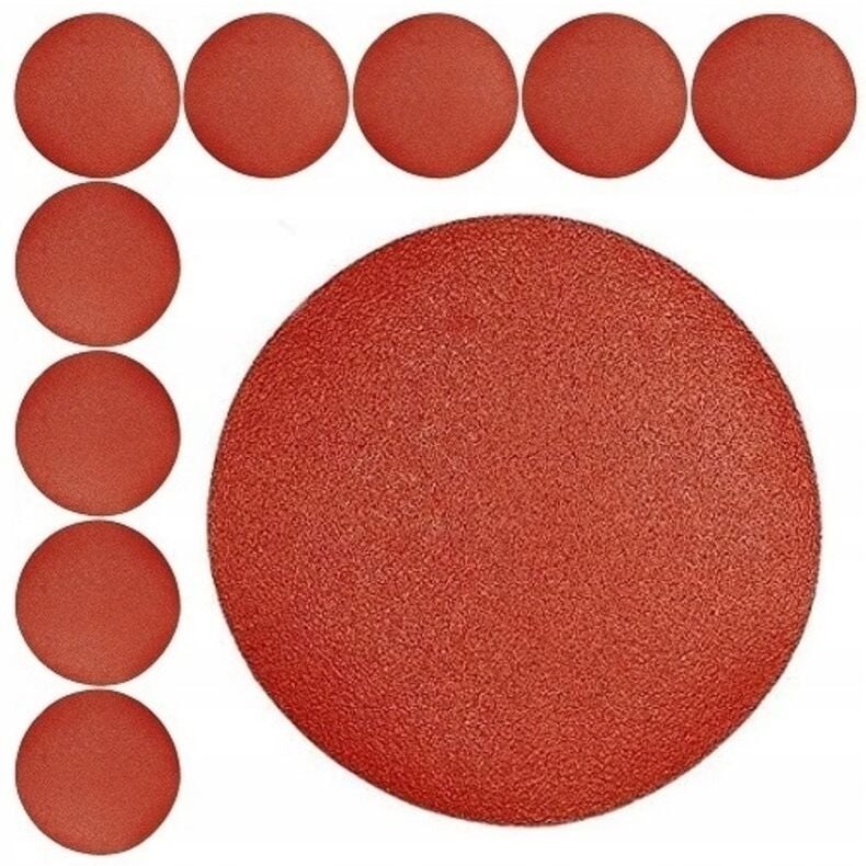 Klett-Schleifpapierscheibe 10 Stück 225mm P36 für Schleifscheiben