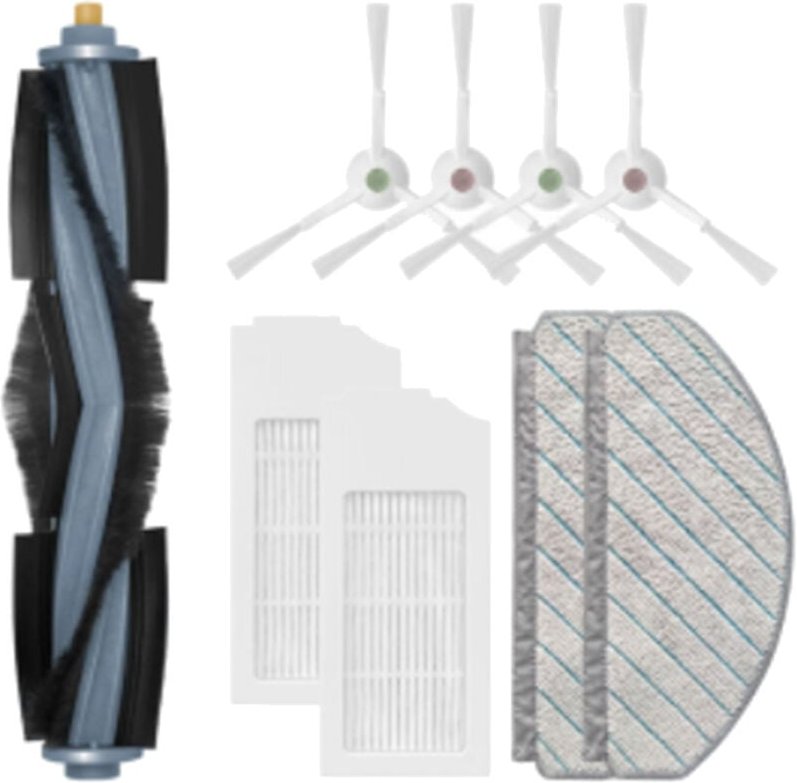 ZubehöR Teile für T10 plus Roboter Vakuum Staubsauger Zur Reinigung Haupt BüRste Reinigen Seiten Rollen Hepa Filter