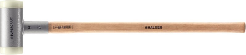 Erwin Halder Kg - Halder supercraft Vorschlaghammer ø 80mm Länge 880mm Hickory Nylon 3366.081
