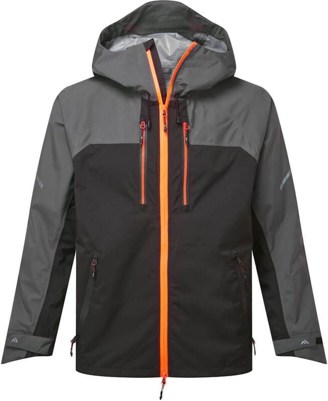 Portwest EV4 Shell Regenjacke Lang Grau M