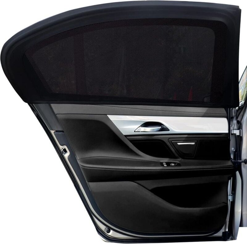 Pare-Soleil Voiture Bébé,2 Pièces Chaussette Voiture Soleil par,Bloquer Les Rayons UV,par Protege Soleil Voiture Arrière...