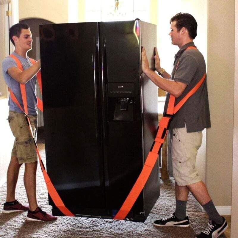 Umzugs- und Hebegurte, Möbeltransportgurte für 2 Personen, Tragegurte, Hebegurte bis 220 kg