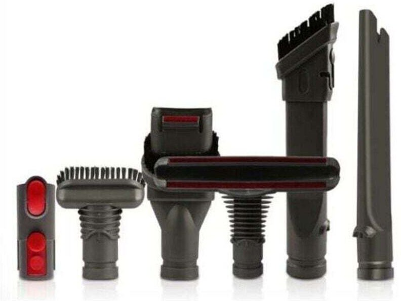 6er-Pack flache Fugendüsen, XU, für Dyson DC35/45/52/58 Staubsauger, leistungsstarke, leise und langlebige Komponenten, ...