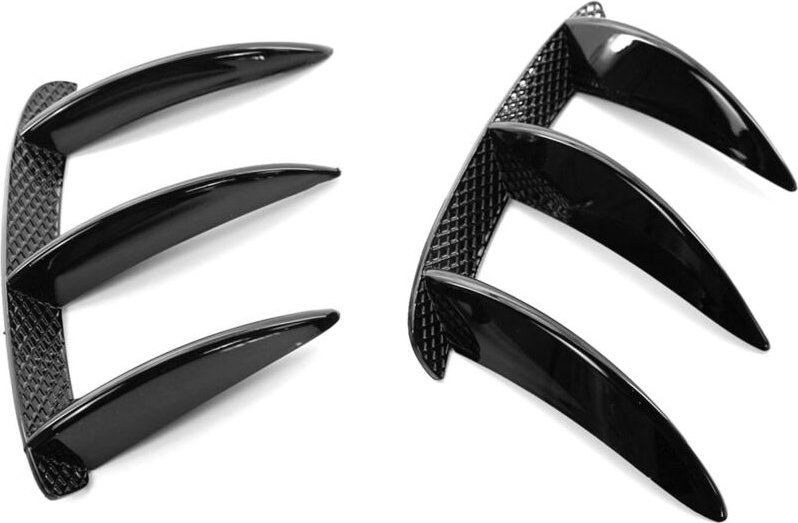 Eosnow 1 Paar Auto-Hecklippen-Stoßfänger-Entlüftungsöffnungen Ersatz für Mercedes Benz W176 A200 A250 A45 AMG