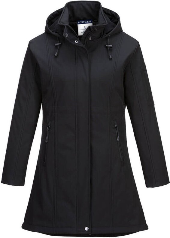 Softshell-Jacke Carla Farbe: Schwarz Größe M - Portwest