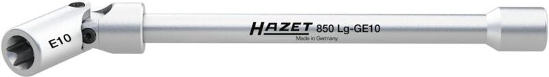 Steckschlüsseleinsatz torx, Vierkant hohl 6,3 mm (1/4), Außen torx Profil, E10, Abtriebs-Ø 12 mm, Art.Nr. 850LG-GE10 - H...
