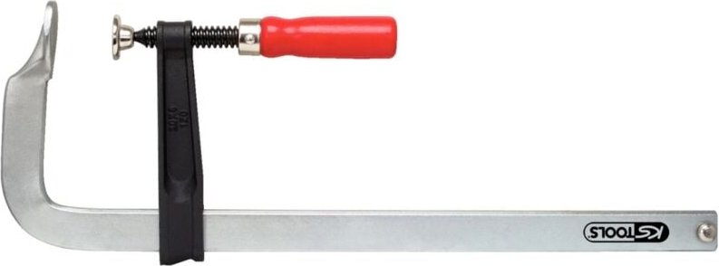 KS Tools Temperguss-Schraubzwinge, 120x600mm - 145.0119