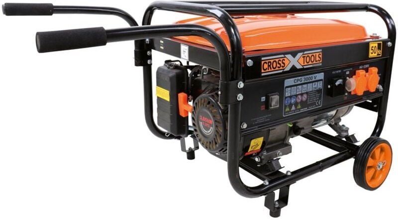 Cross Tools Stromerzeuger CPG 3000 2,5 kW Generator Stromaggregat Notstrom