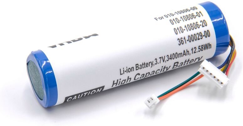 Vhbw - Akku Ersatz für Garmin 010-10806-00, 010-10806-01, 010-10806-20 für Hundehalsband Hunde-Trainer (3400 mAh, 3,7 v,...