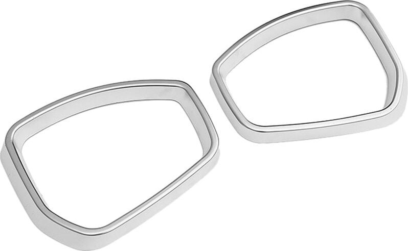 Verchromte SeitenrüCkspiegelverkleidung für Land Sport 2015-2018 Evoque 2012-2018