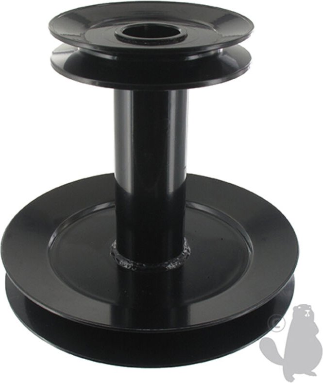 Doppelte anpassbare Riemenscheibe für MTD Klingenlager. Ersetzt Original 756-04067a.