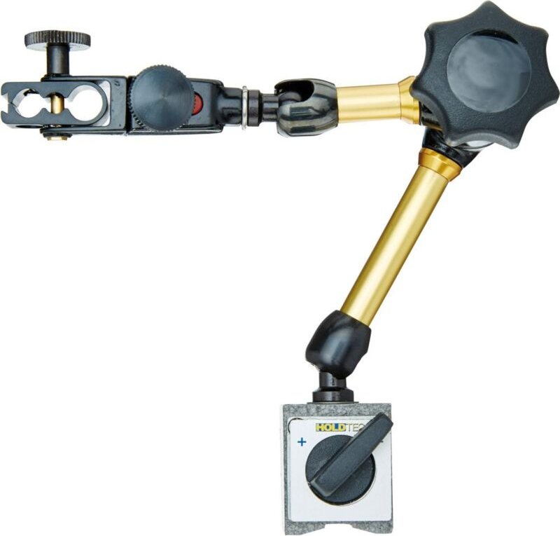 IBT - Magnet-Messstativ mit Feststellung am Oberteil 320N 201 mm