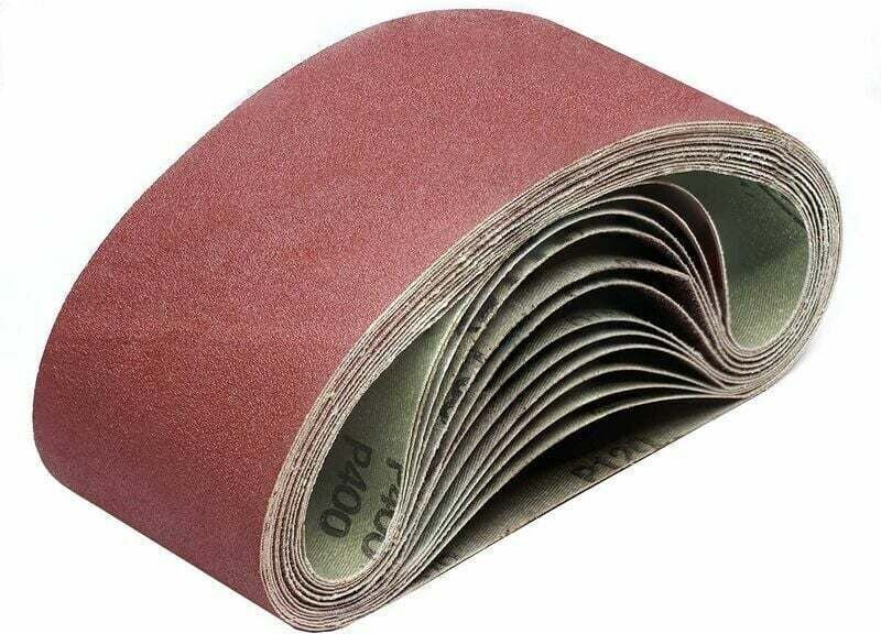 Schleifbänder 100 x 915 mm 80 120 150 240 400 Grob-/Feinschleifbänder für Bandschleifer (10 Stück) Thisnde