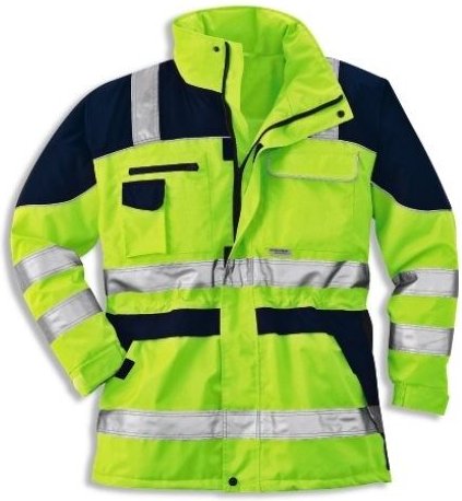 uvex Wetterjacke protection flash gelb, warngelb Gr. S