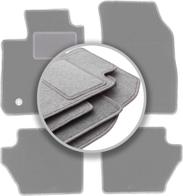 Graue Automatten für: Ford EcoSport MK2 FL Crossover (2017-)