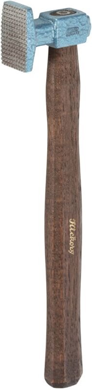PICARD Ausbeul Planierhammer 300g Bahn flach chariert mit Hickorystiel Nr. 252/54 K