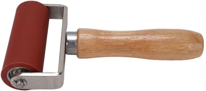 Haofy PVC-Planenmembran-Schweißpressrolle, hochtemperaturbeständig, vielseitige Silikonrolle für Bauprojekte