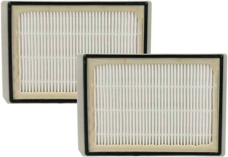 2x Staubsaugerfilter kompatibel mit Siemens Bosch BSA110005, BSA110105, BSA225002, BSA282302 Staubsauger - hepa Filter A...