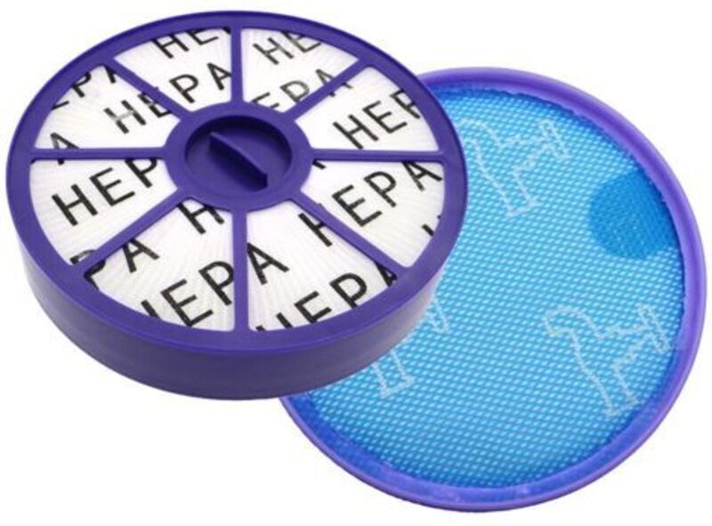 HEPA-Filterset für Vorder- und Rückseite für Dyson Staubsauger DC19, DC20 und DC21