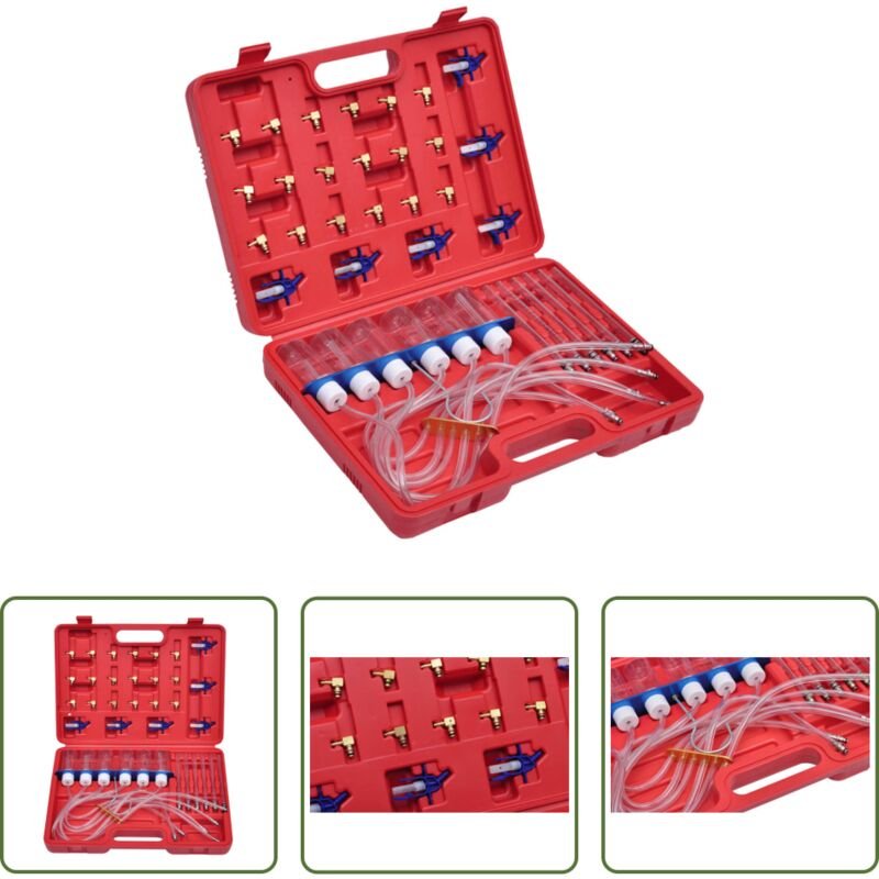 vidaXL Durchflussmesser - Diesel-Durchflussmesser und Adaptersatz