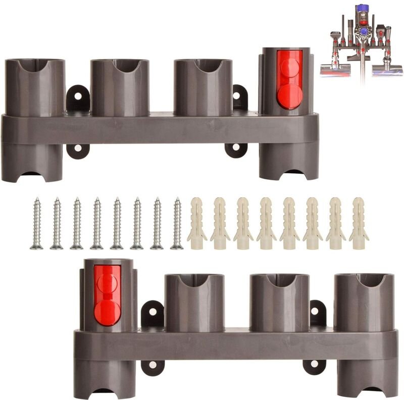 Aufbewahrungshalter für Zubehör zur Wandmontage, Wandhalterung für Dockingstation, kompatibel mit Dyson V7 V8 V10 V11 SV...