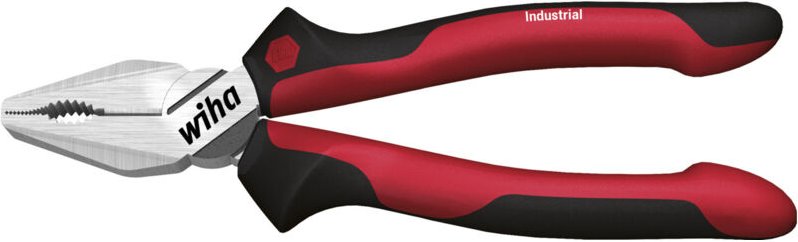 Wiha Kombizange Industrial mit DynamicJoint® und OptiGrip mit extra langer Schneide 200 mm, 8" (30978)