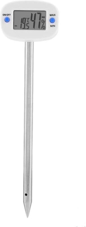 Digitales Bodenhygrometer TA290, Bodentemperaturmessgerät, Bodenfeuchtemesser, Bodenfeuchtemessgerät, Temperatur- und Fe...