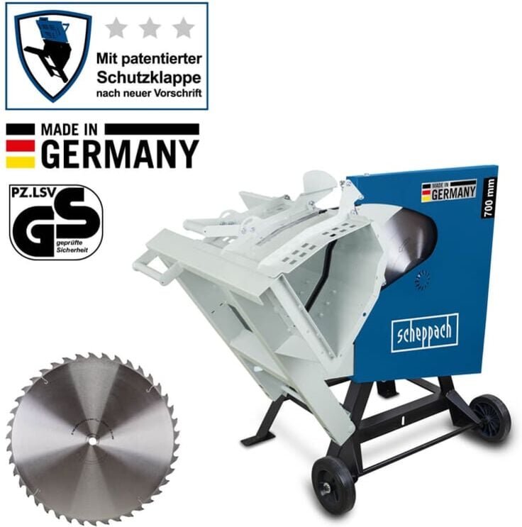 Scheppach Wippkreissäge HS720 Wippsäge Kreissäge 700mm inkl. 2.Sägeblatt mit 56Z