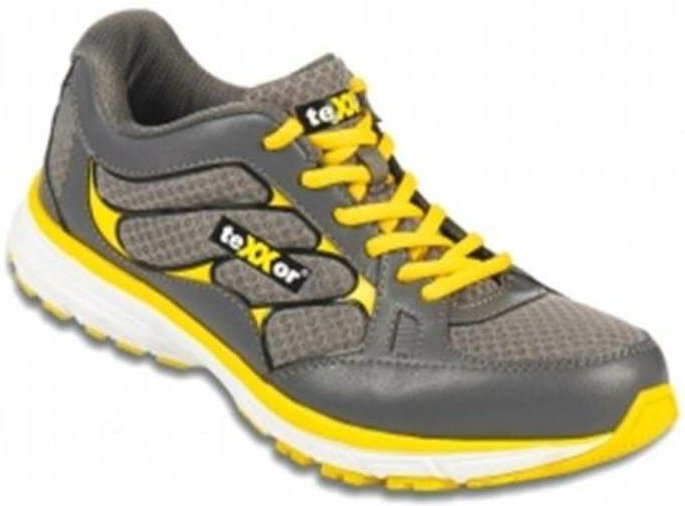 teXXor® S1P-Sicherheitshalbschuhe ROUBAIX grau/gelb EN ISO 20345, 6116 Gr.46
