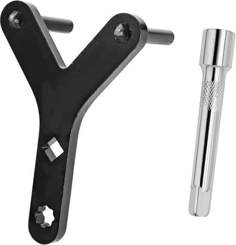 YHNDECO Stützarm-Werkzeug, universelles Stützgelenk, Spurstangenkopfabzieher mit Stecknussverlängerung und Verlängerungs...