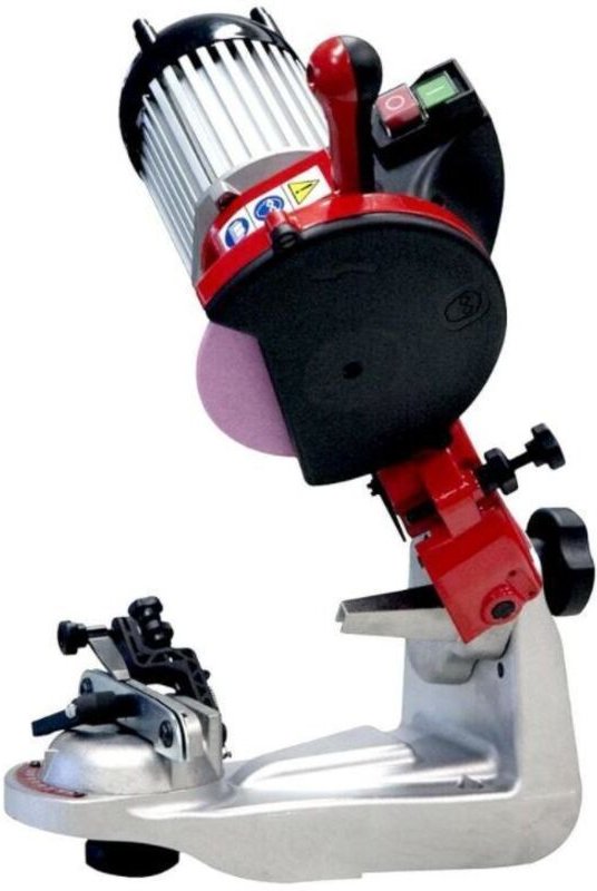 FRANZ Elektro-Kettensägenschärfgerät 230 V 200 W für Kettensägen Scheibe 145 x 22 mm