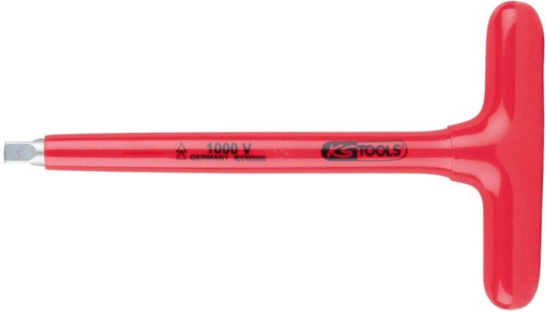 Ks Tools 1/4 T-Griff-Aufsteckschlüssel mit Schutzisolierung