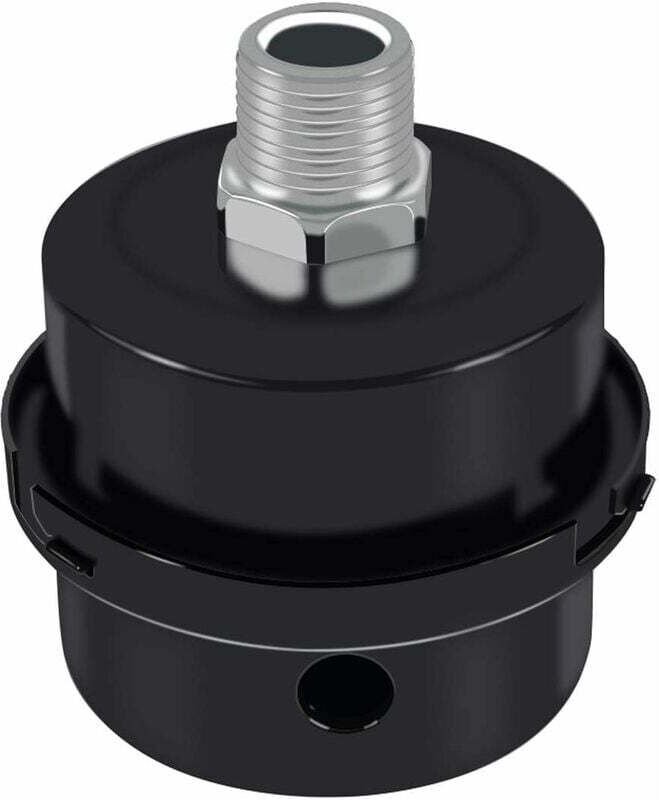 Schalldämpfer für Luftkompressoren, Metallschalldämpfer für den Ansaugfilter, Ersatzteile für Luftkompressorfilter, Zube...