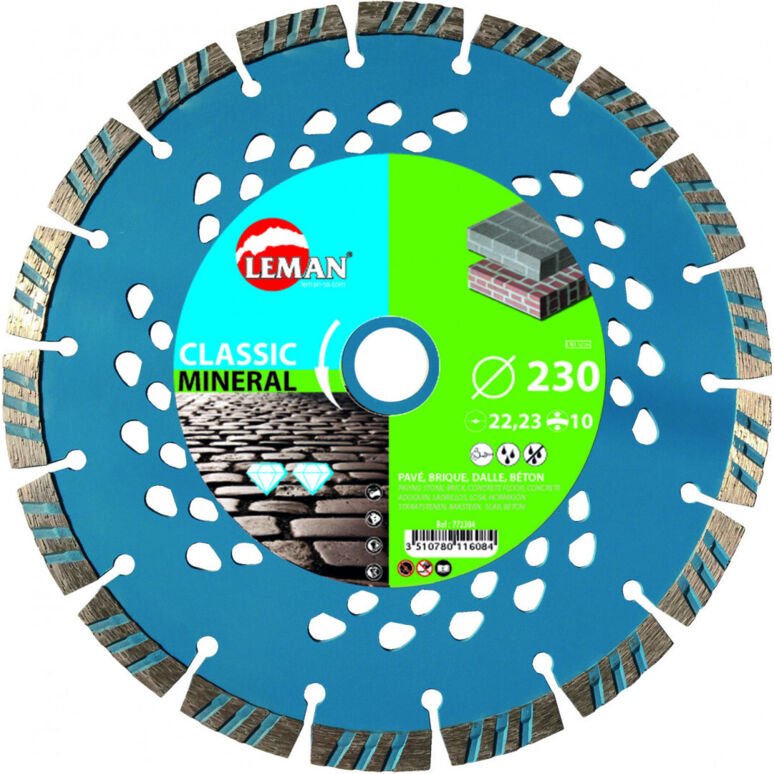 Diamant-Scheibe Mineral 125x22,23 Ht 7 -- Profi-Serie