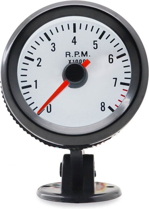 Drehzahlmesser von General Motors, 2-Zoll-Drehzahlmesser (52 mm), Drehzahlmesser mit Zeiger und Druckanzeige für Fahrzeu...
