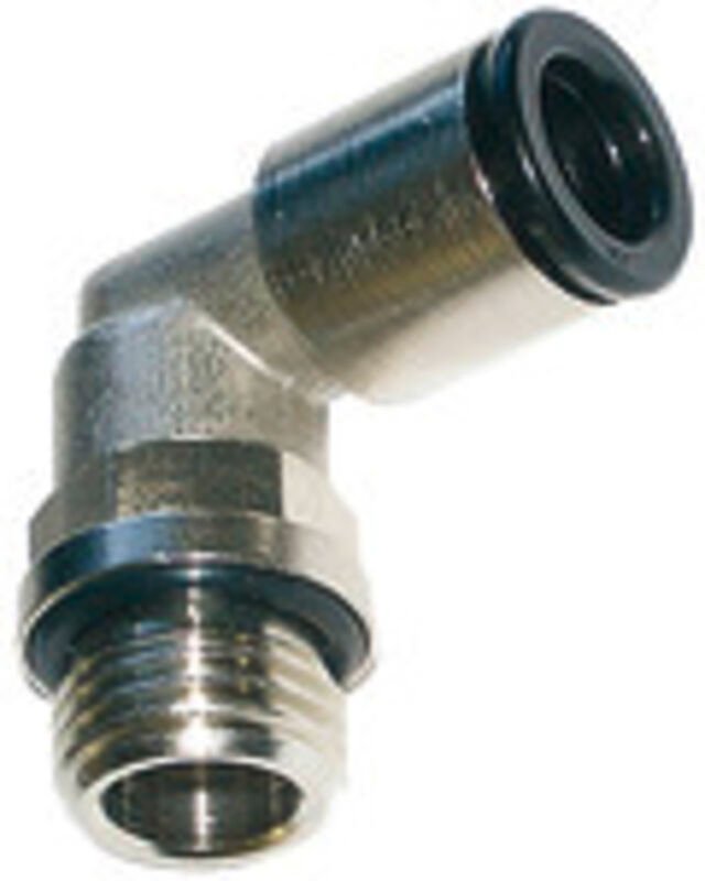 Winkeleinschraubverschrau. »value line«, g 1/4 a., ms vern. Ø4mm - Riegler