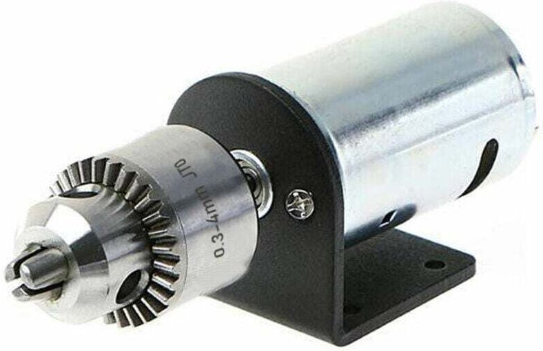 555 Motor Motor Kleine Tischbohrmaschine Säge/Ständer/Bohrfutter DIY Gadget Set JTO Chuck