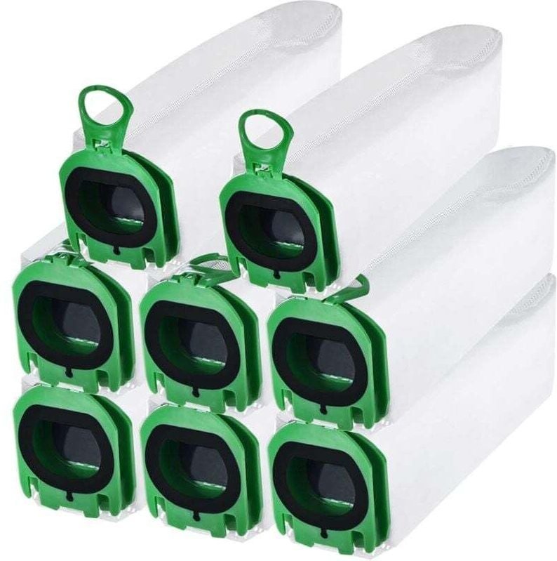 8er Pack Staubsaugerbeutel für Vorwerk Kobold VB100, Premium Filterbeutel, Ersatzteile, Beutelzubehör, Staubsaugerbeutel...
