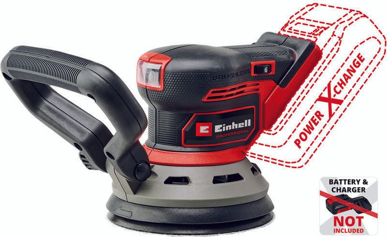 Ponceuse excentrique 18V Ø125mm tp-rs 18/32 Li bl (solo) Einhell 4462020