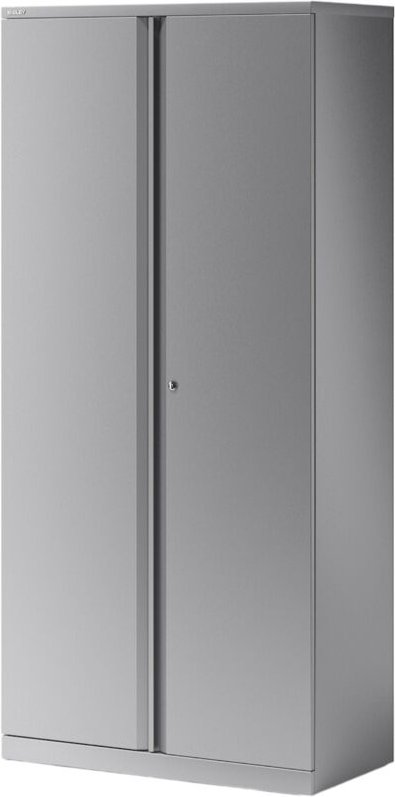 BISLEY Essentials Flügeltürenschrank Silber